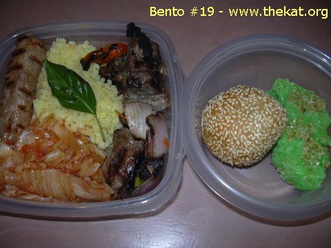 Bento #19- tod's version